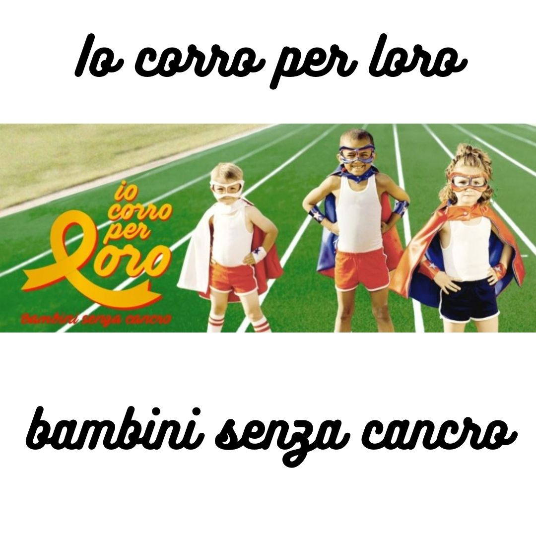 Io corro per loro - Bambini senza cancro