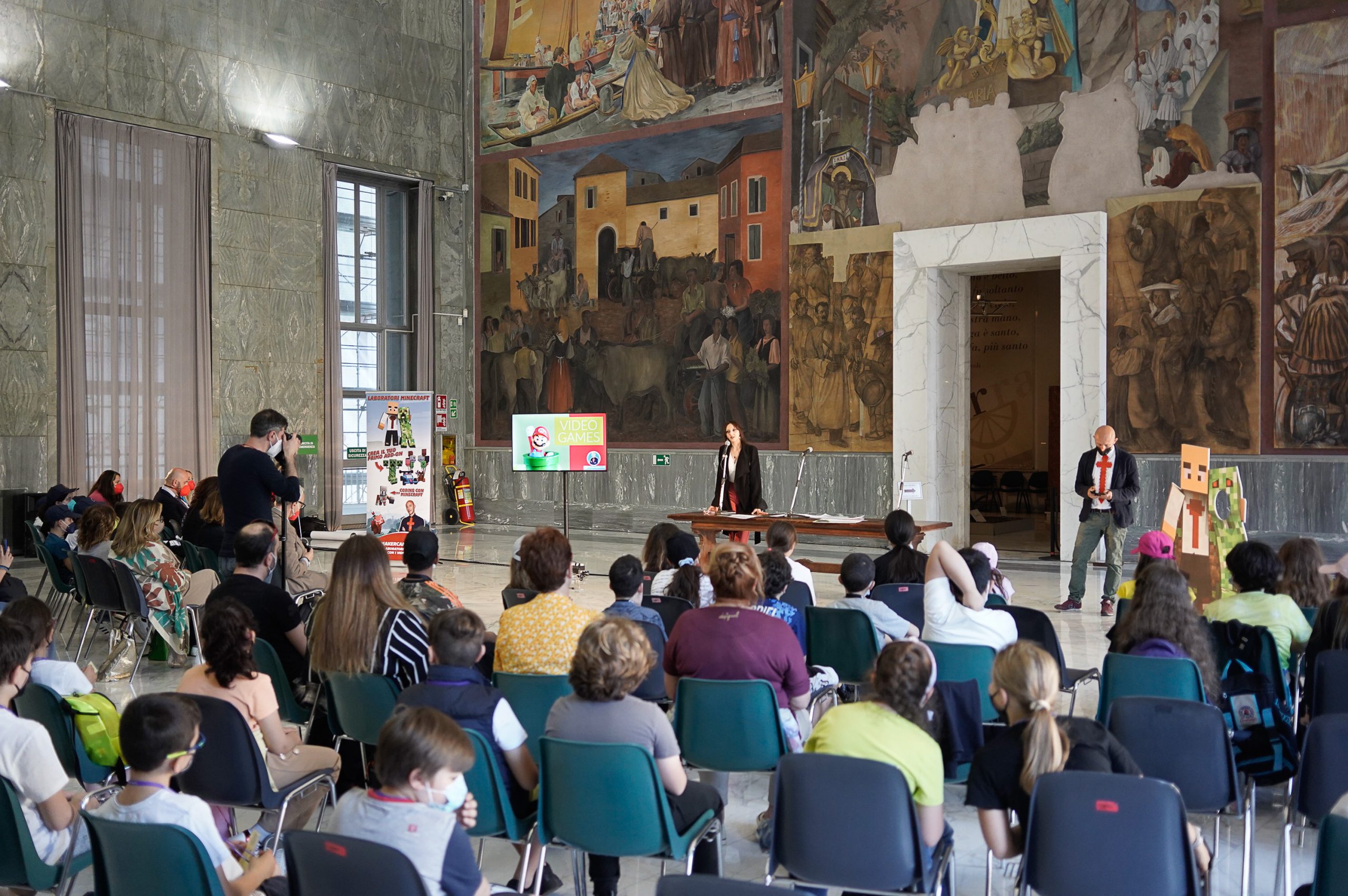 Premiazione concorso I Longobardi in Minecraft