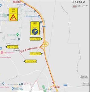 Lavori sp 412 Val Tidone