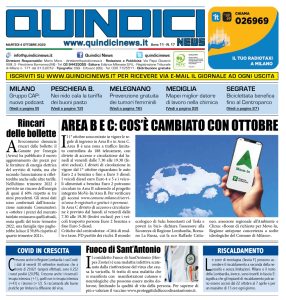 Quindici News Numero 17 del 4 ottobre 2022 Prima pagina