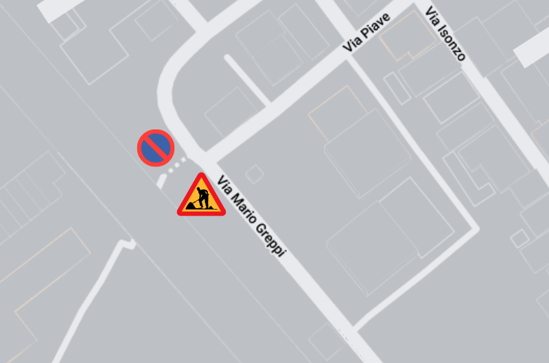 lavori tunnel di via Greppi