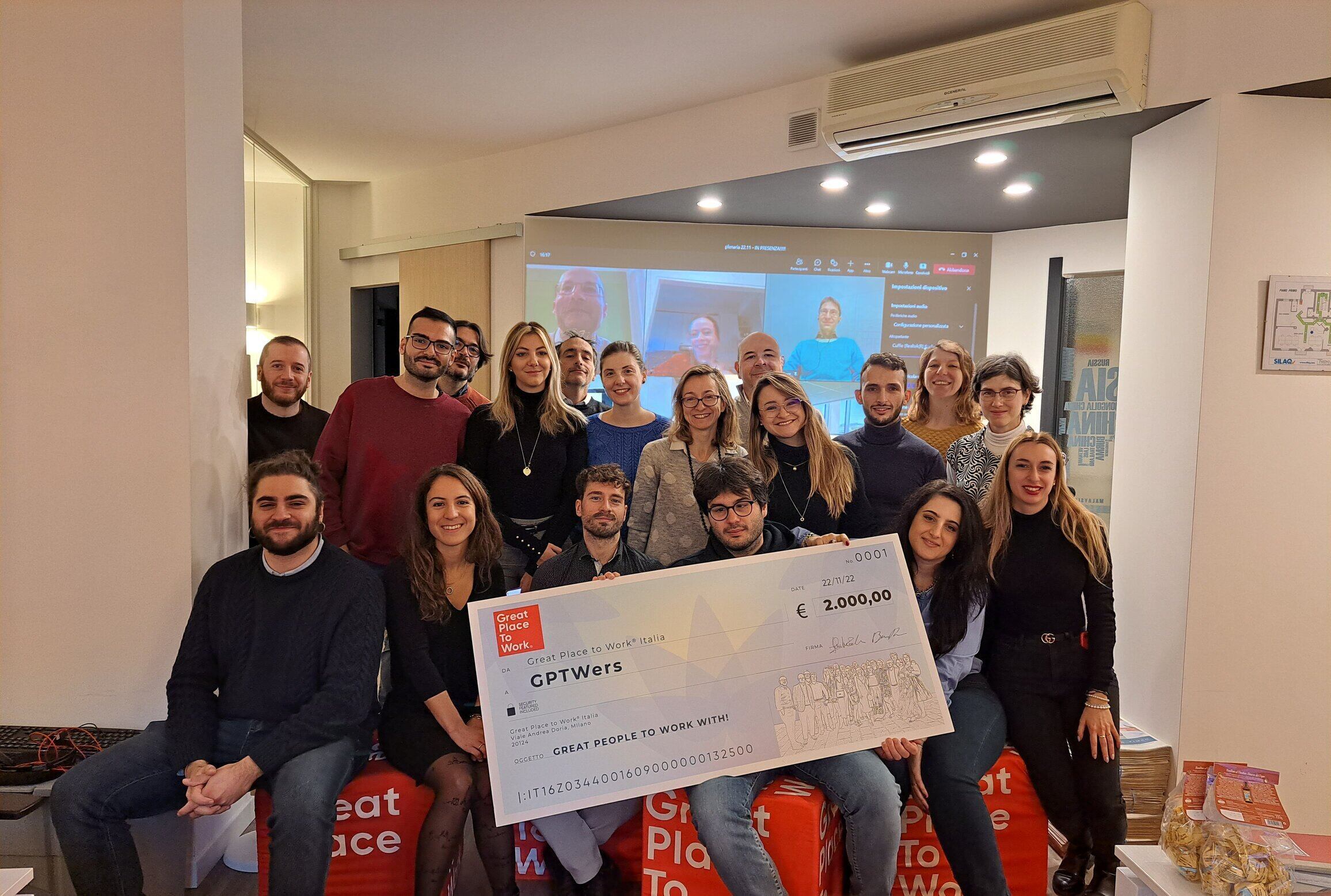 Great Place to Work Italia bonus dipendenti