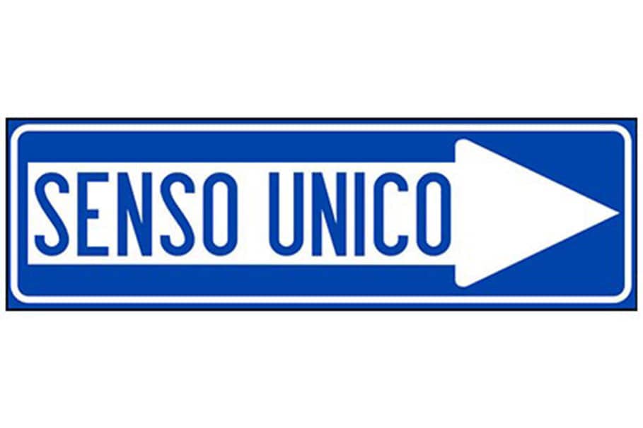 senso unico