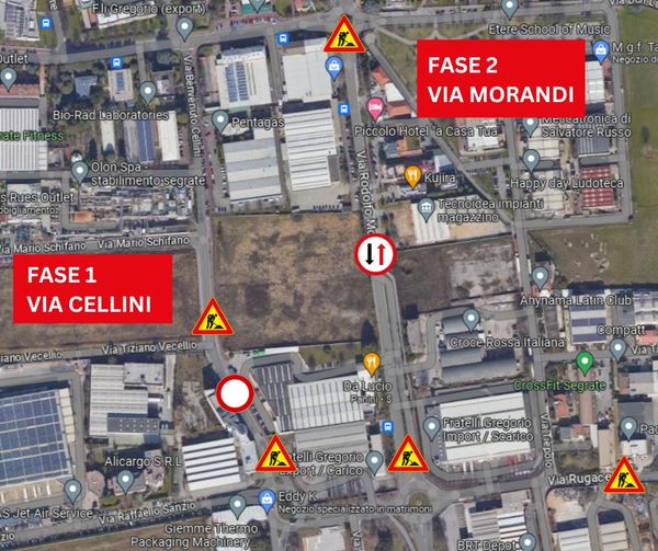 Riasfaltatura vie Cellini Morandi