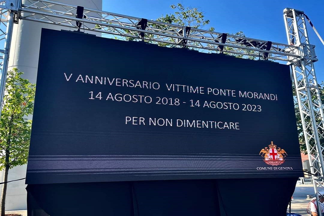 Anniversario Ponte Morandi