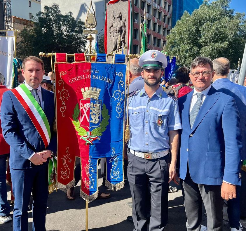 cerimonia piazzale Loreto Cinisello