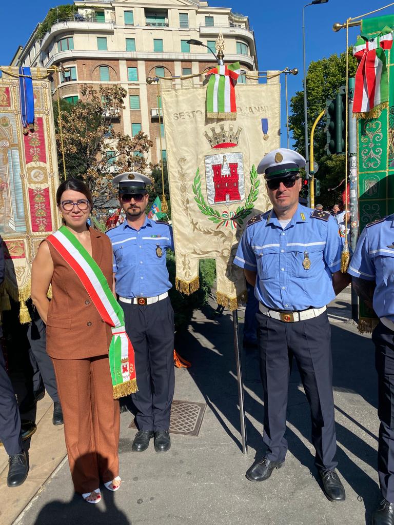 cerimonia piazzale Loreto Sesto