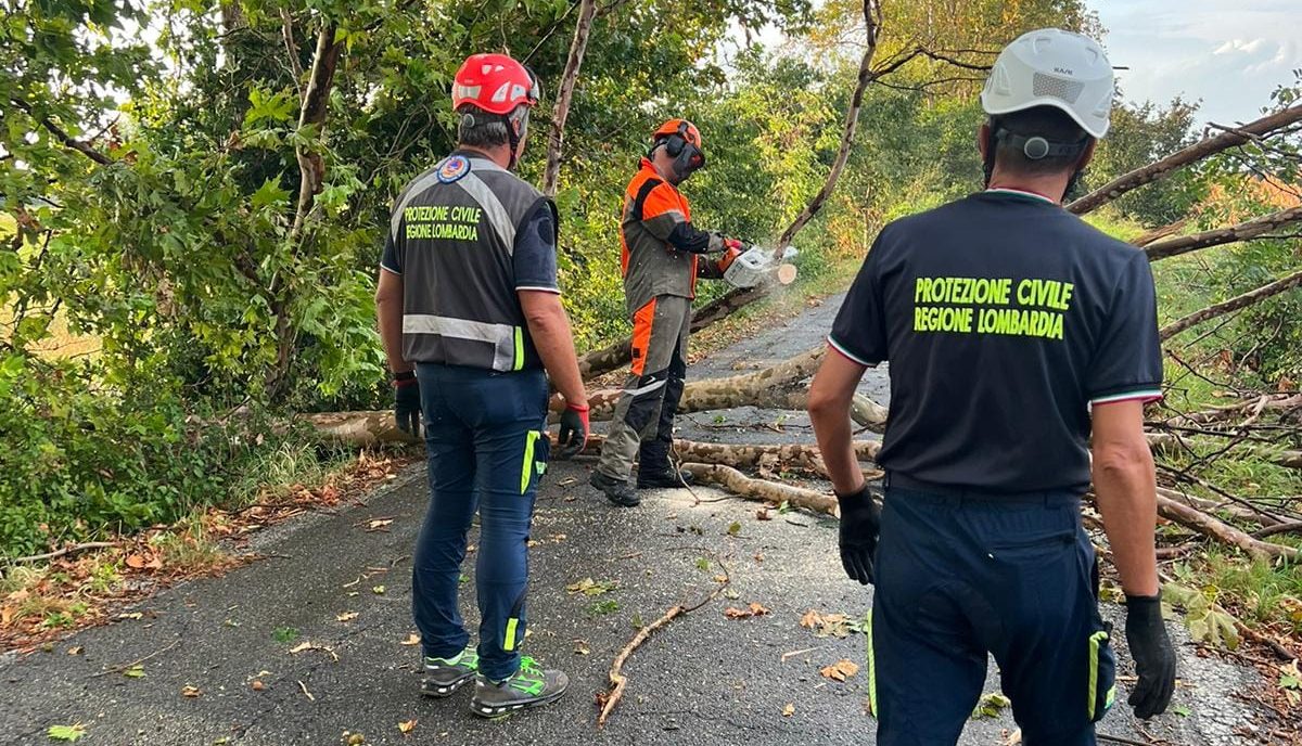 peschiera borromeo maltempo
