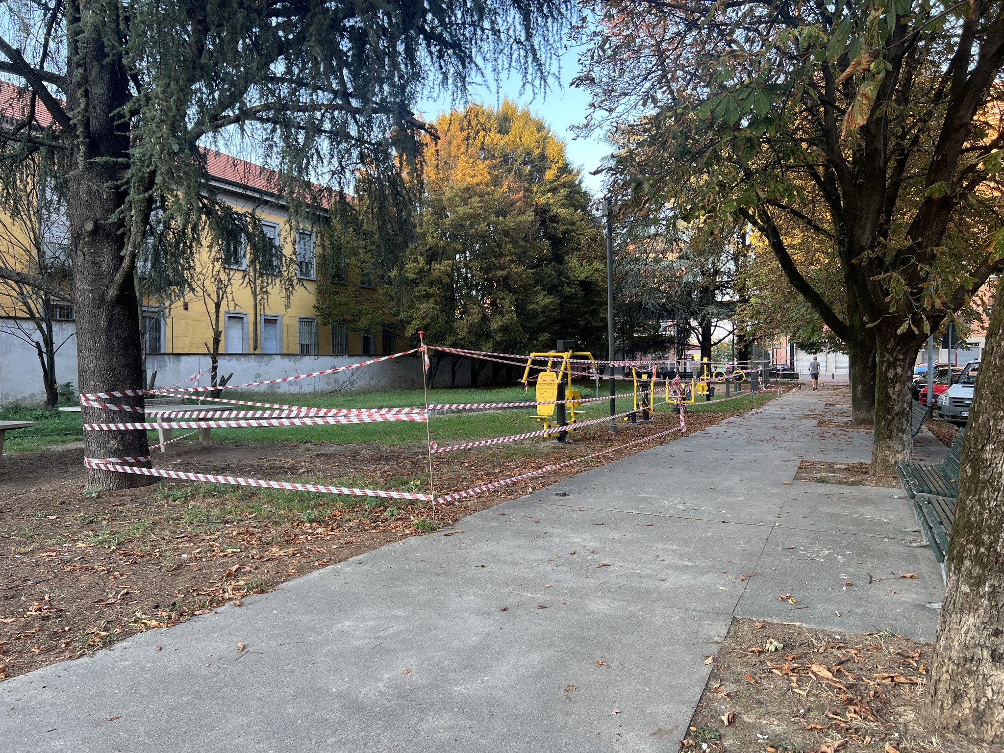 area outdoor fitness melegnano