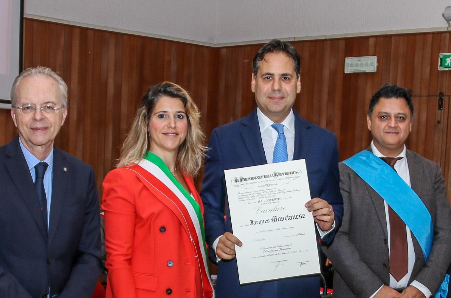 onorificenza segrate