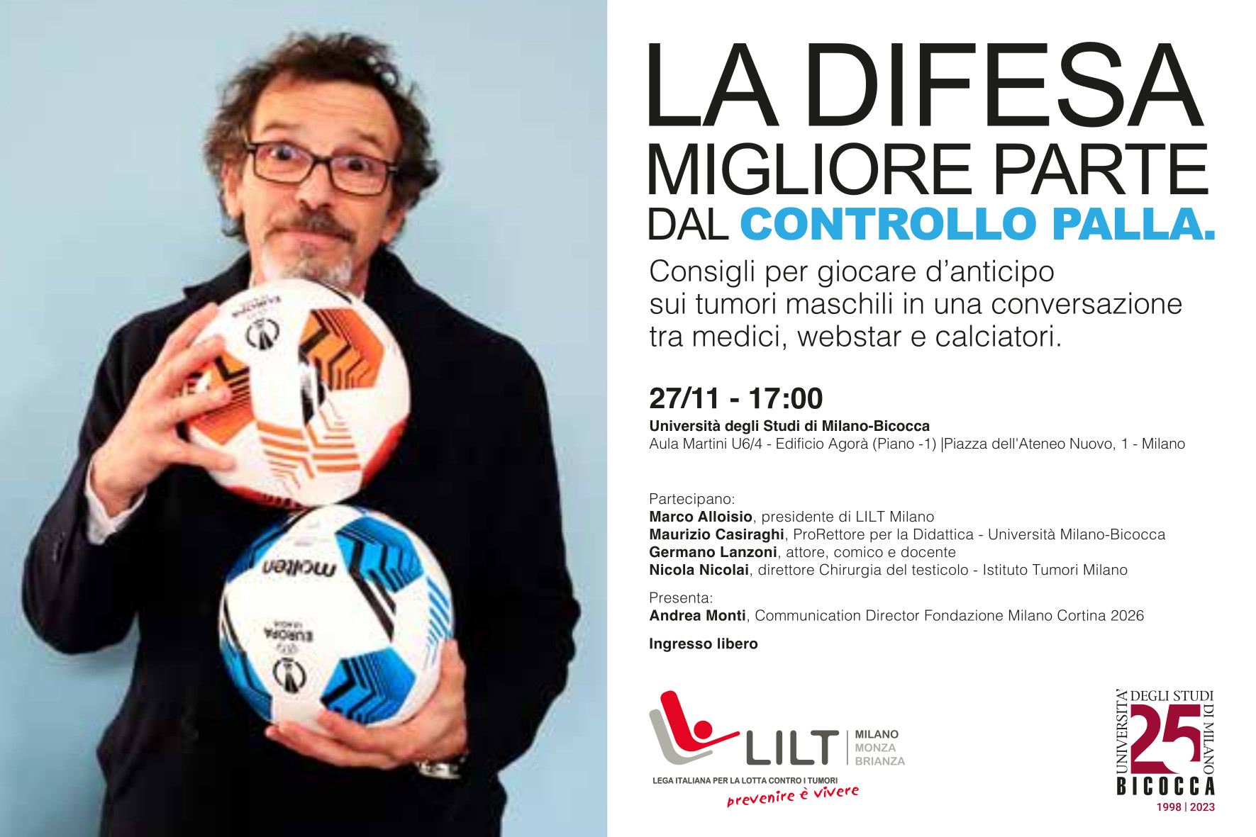 Opening Nastro blu - save the date