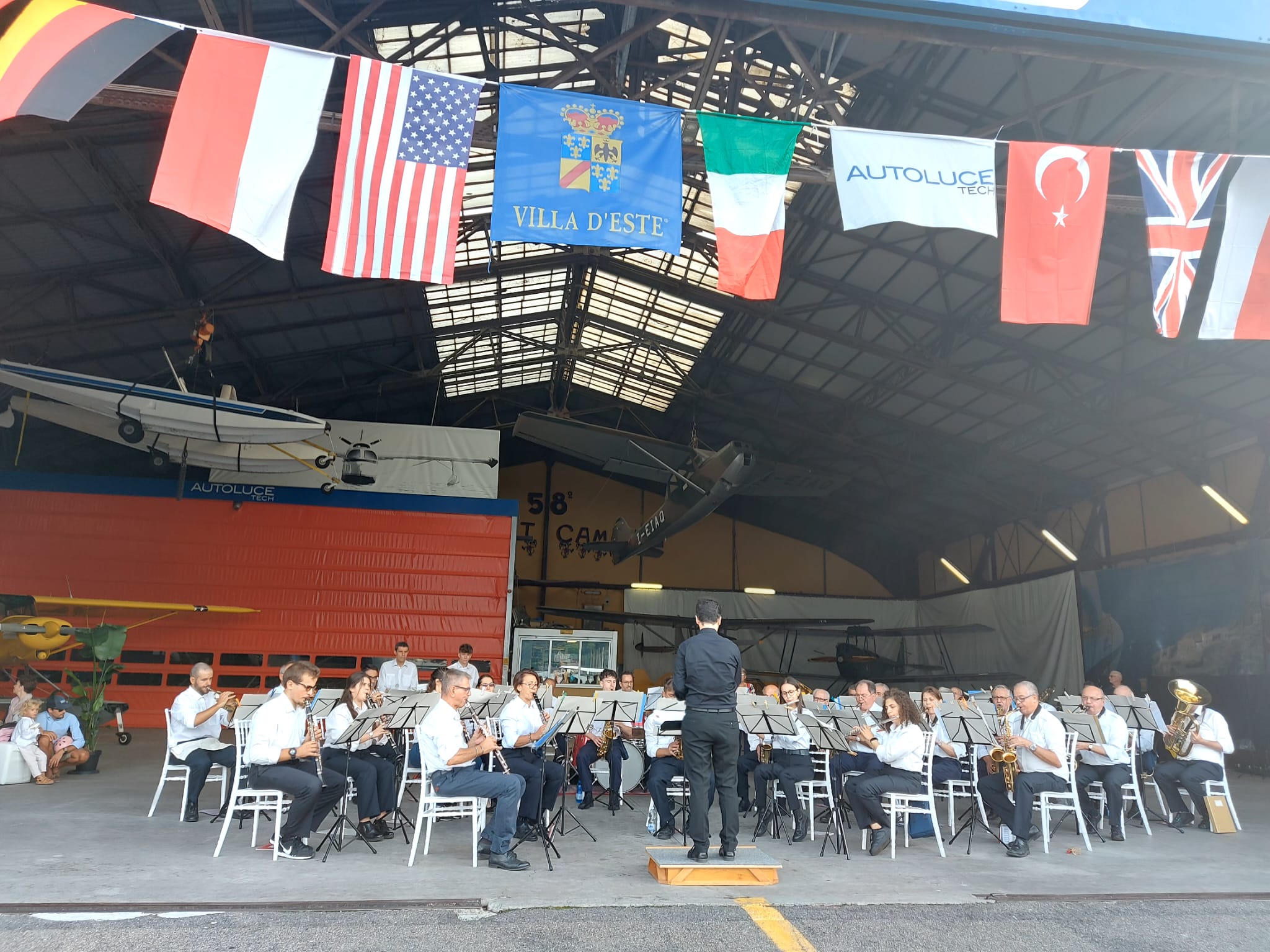 concerto banda rho Aero Club Como citazione obbligatoria foto tecla narciso