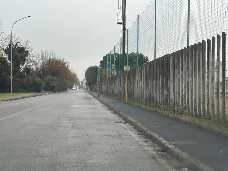 lavori san giuliano marciapiedi