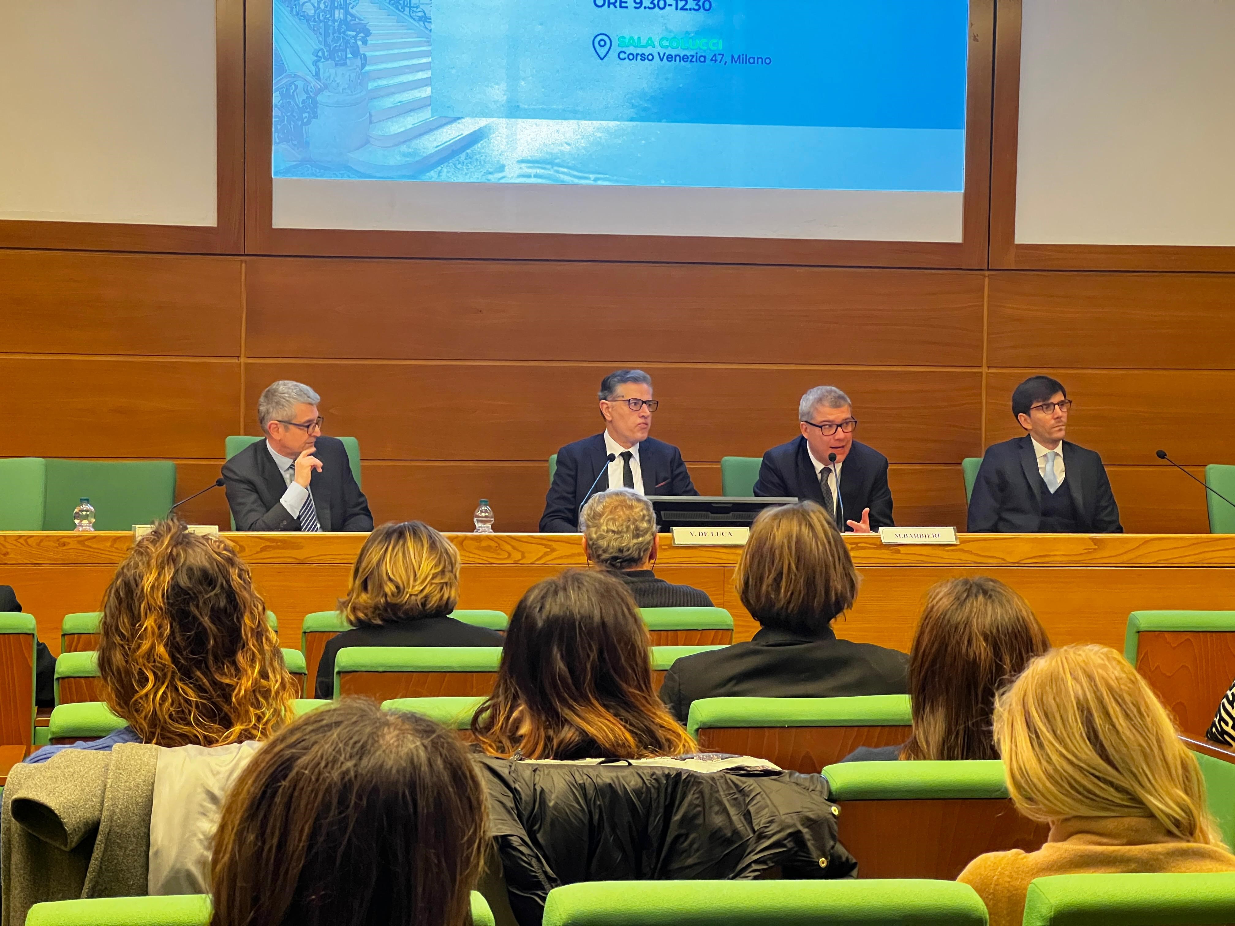 Convegno novità fiscali 2024 Confcommercio Milano relatori