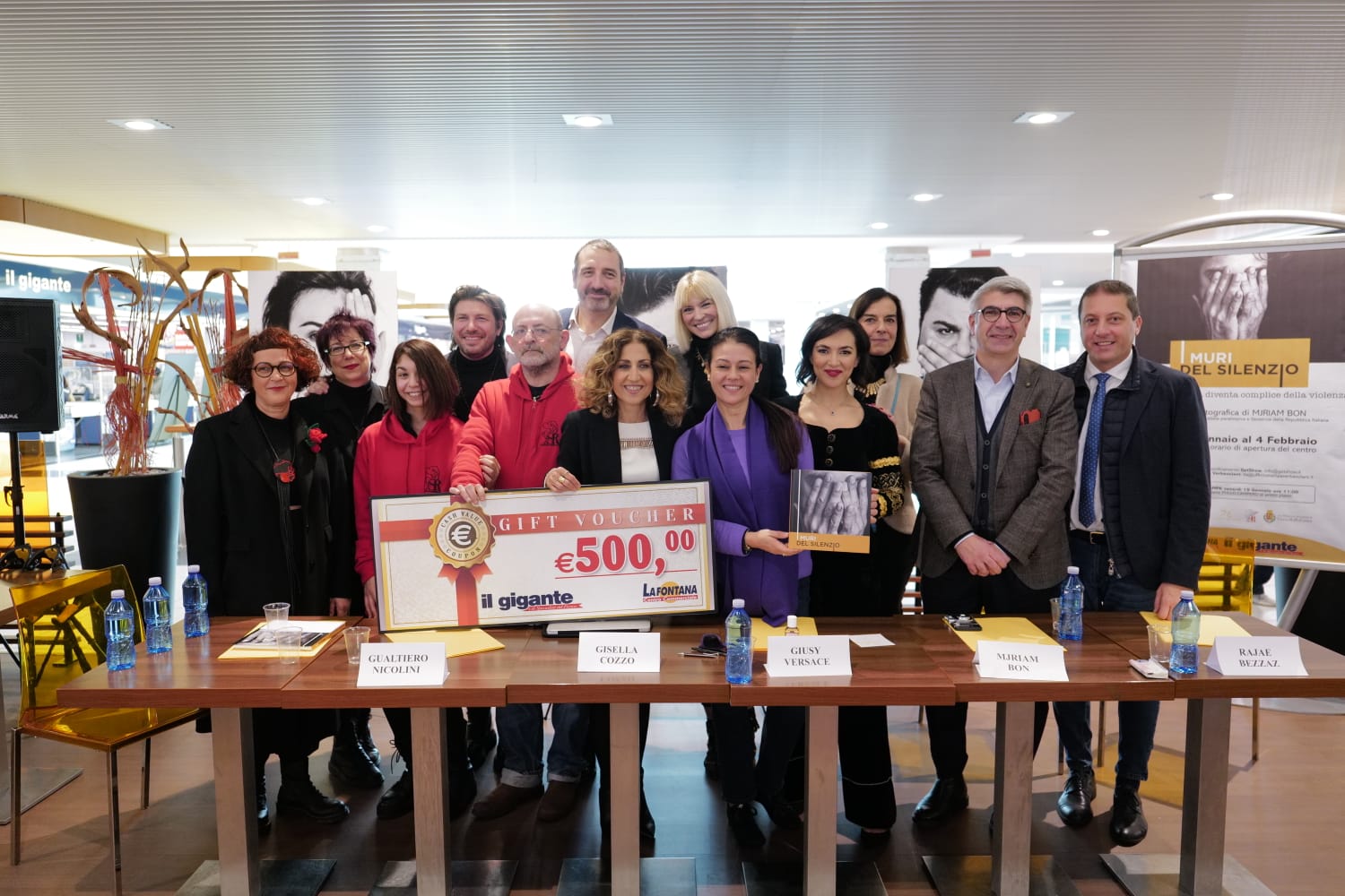 mostra i muri del silenzio cinisello la fontana il gigante