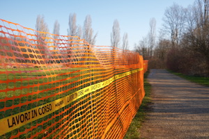 parco nord lavori in corso