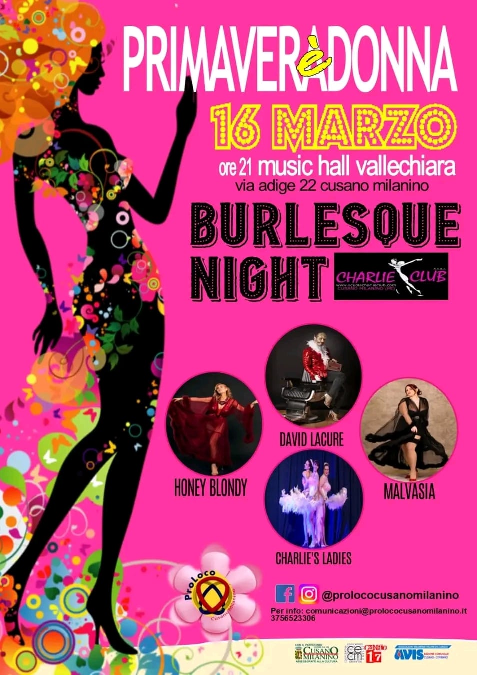 Burlesque night Cusano milanino