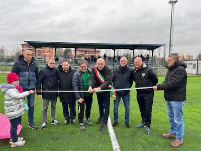 bresso campo calcio inaugurazione