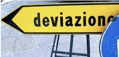 deviazione viabilità
