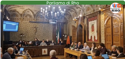 parliamo di rho consiglio comunale