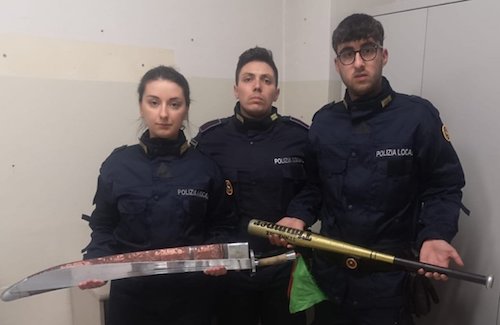 rho polizia locale armi