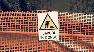 lavori in corso sottopasso