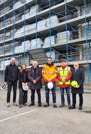 via Rosselli monitoraggio cantieri rho