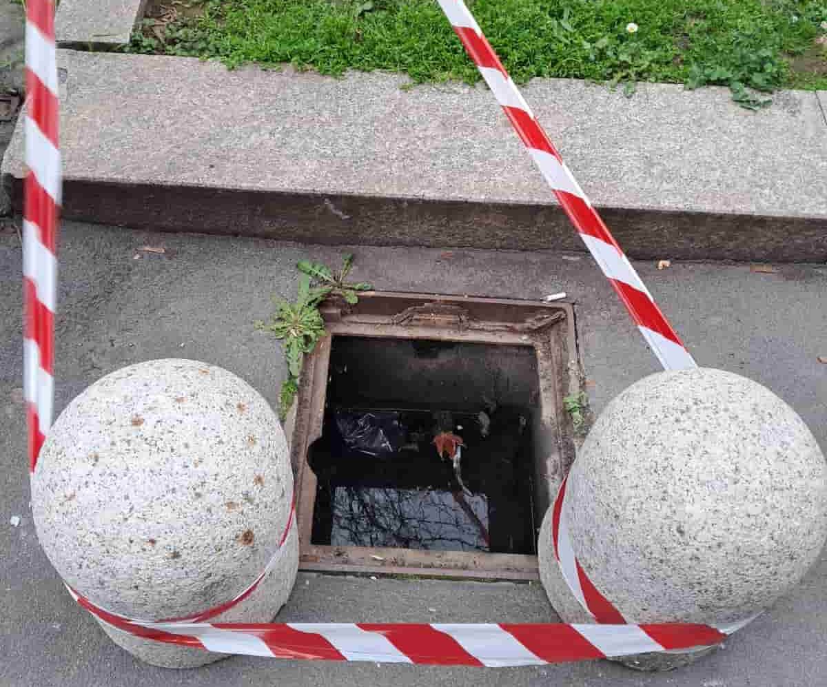 Tombino rubato in Via Scheiwiller-min