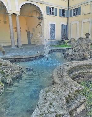 Villa Burba fontana rho