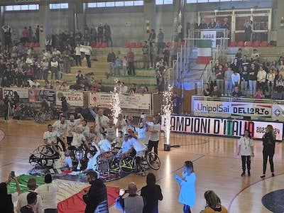 meda basket in carrozzina