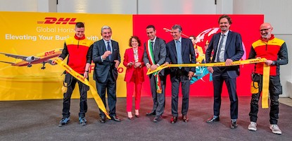DHL inaugrazione nuovo impianto