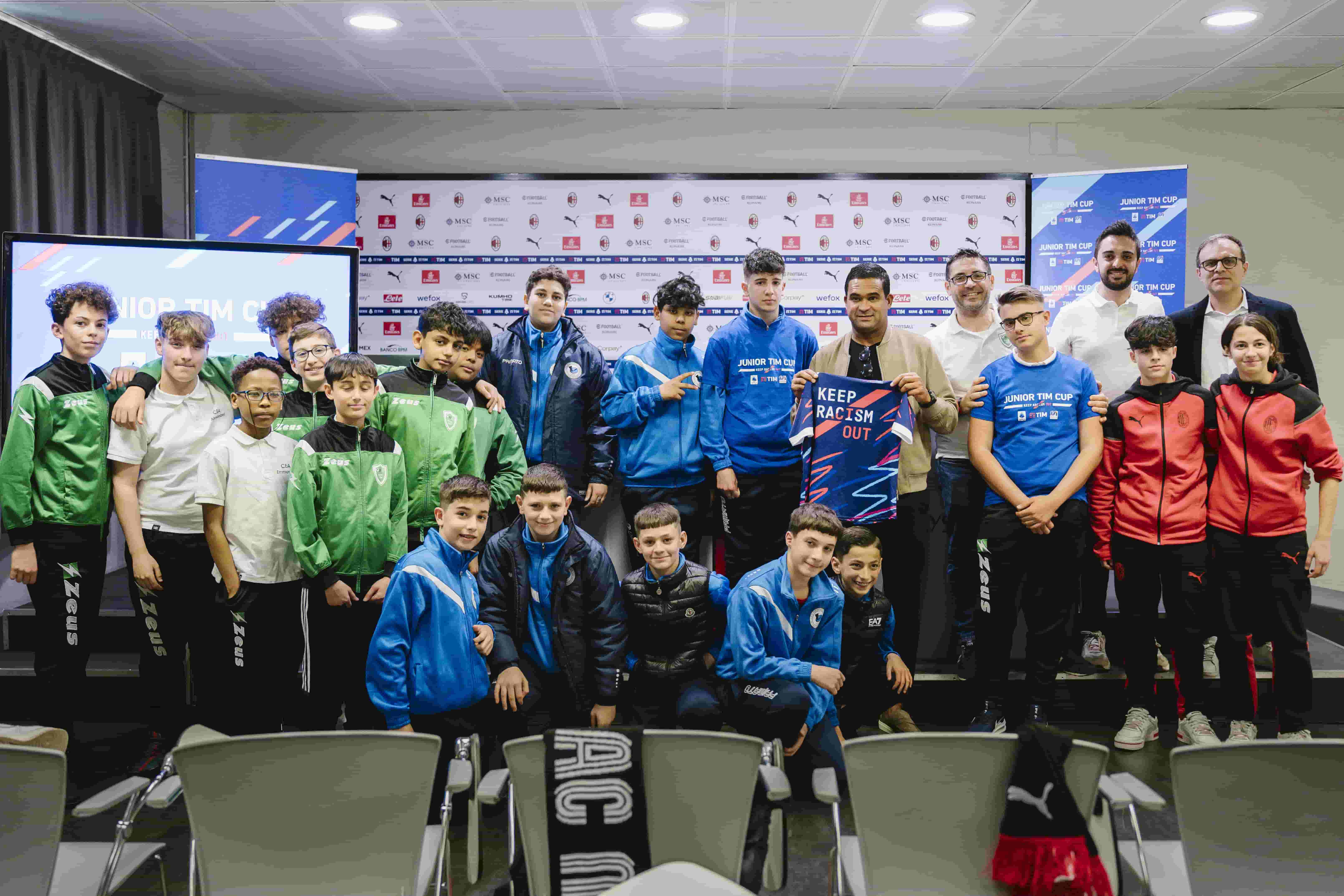 Serginho maglia Keep Racism Out-min