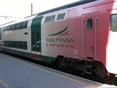 malpensa-centrale via saronno