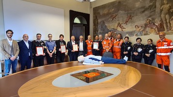 donazione Carmine Capri a Rho Soccorso