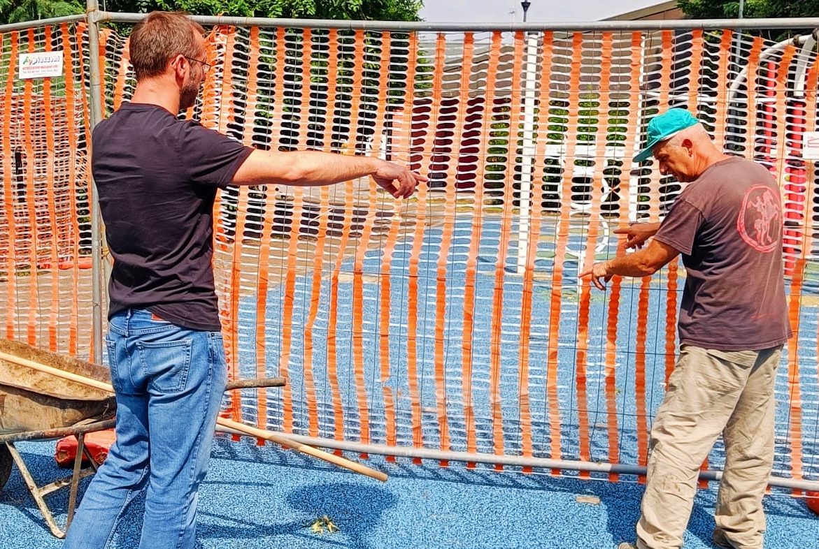 segrate lavori parco