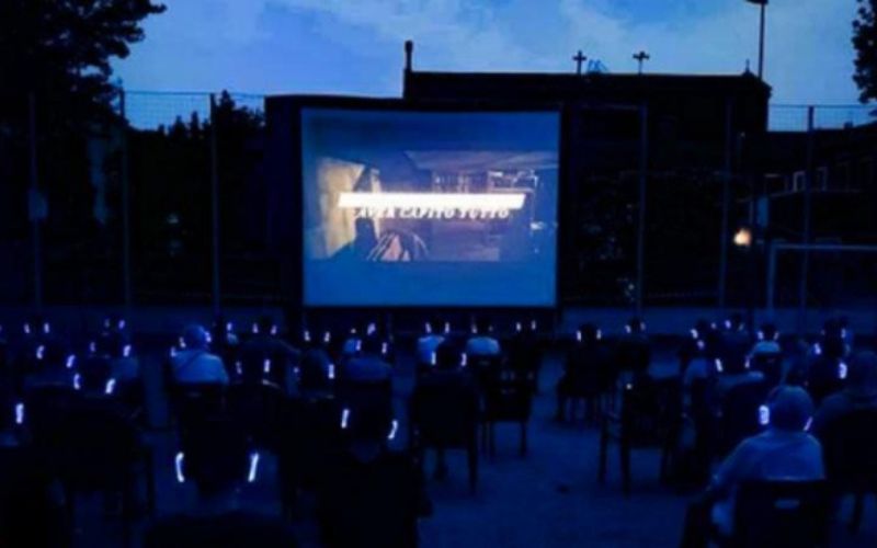 cinema all'aperto