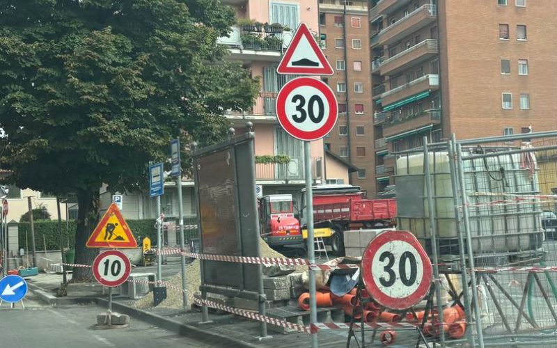 lavori melegnano via martiri