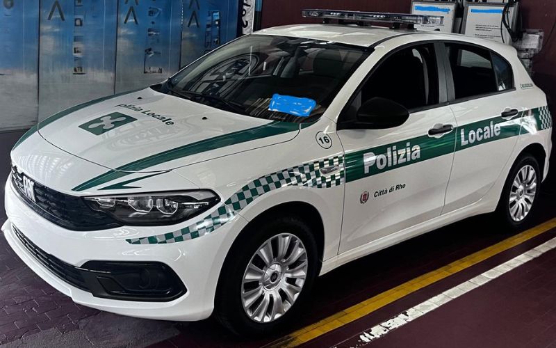 polizia locale rho auto