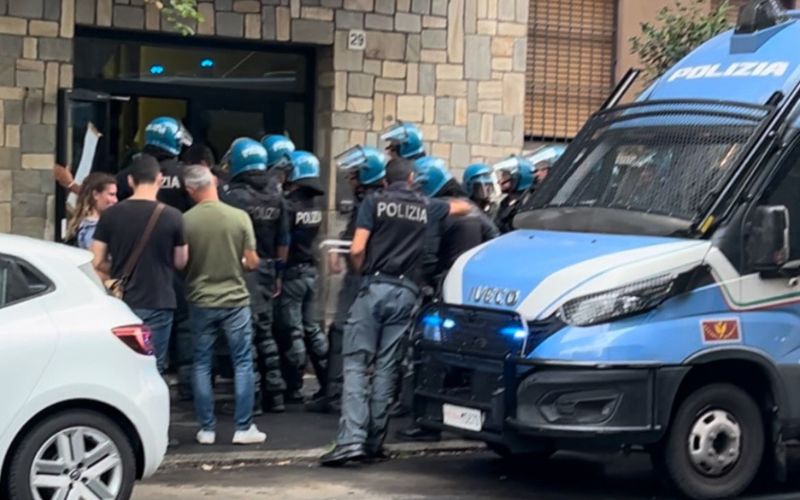 sgombero casa occupata