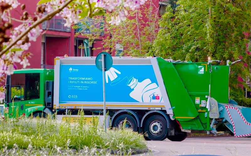 amsa raccolta rifiuti