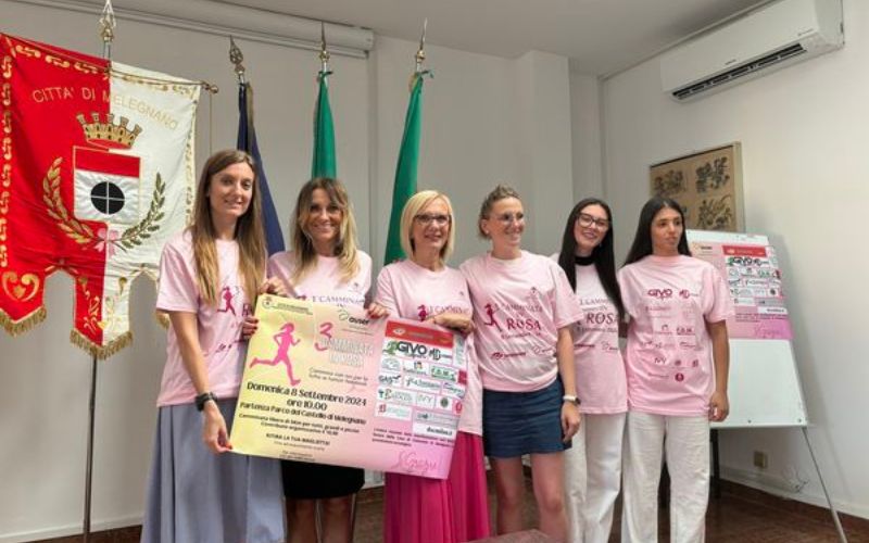 melegnano camminata rosa