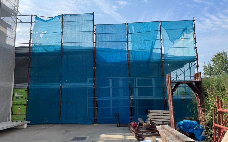 monza centro civico via silva lavori