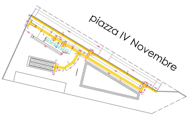 progetto piazza iv novembre Sesto