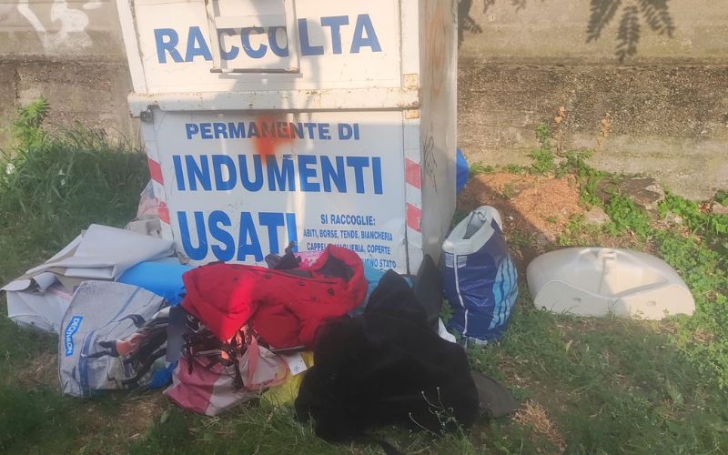 rifiuti abbandonati saronno