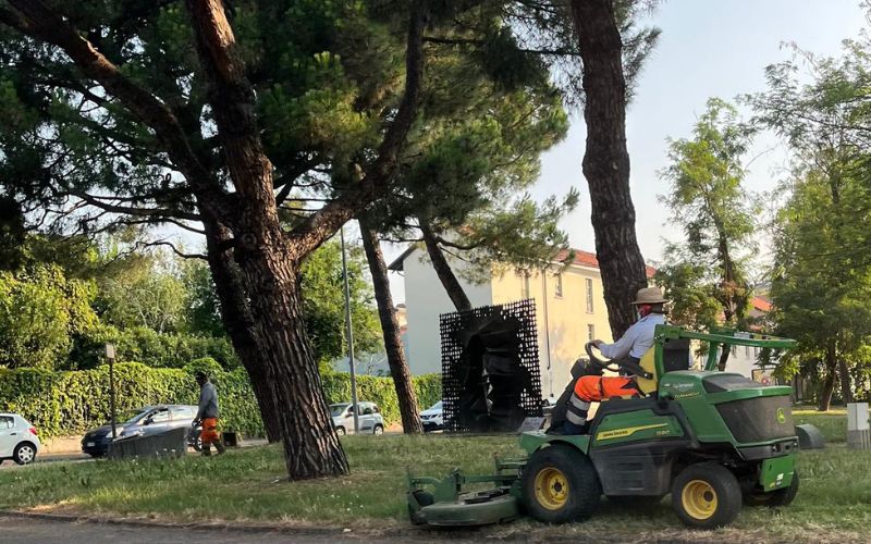 sfalcio erba taglio erba