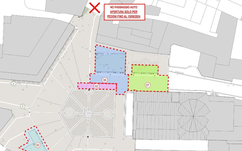 lavori saronno piazza libertà