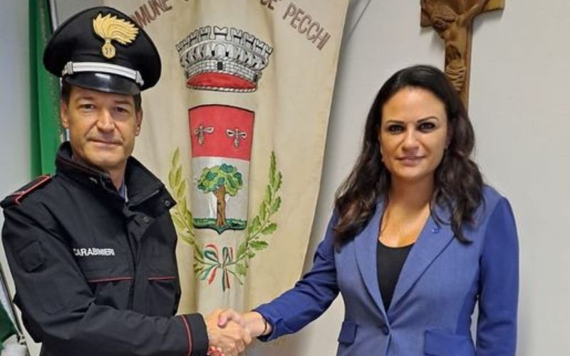 sindaco e comandante cassina