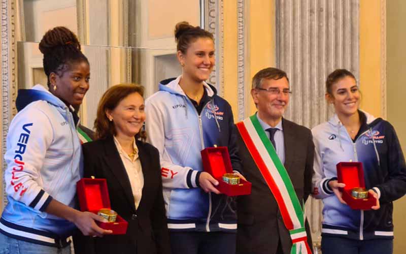 Vero Volley Monza premiazione