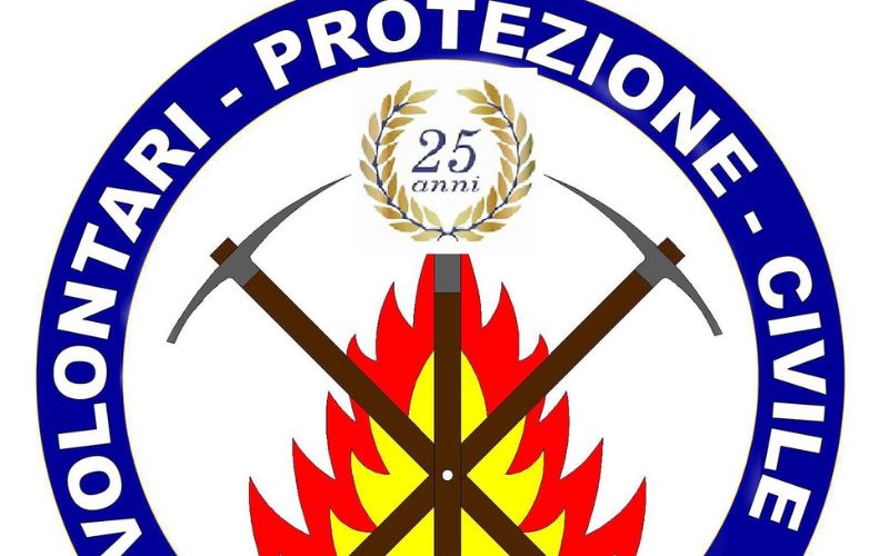 meda 25 anni prot civile