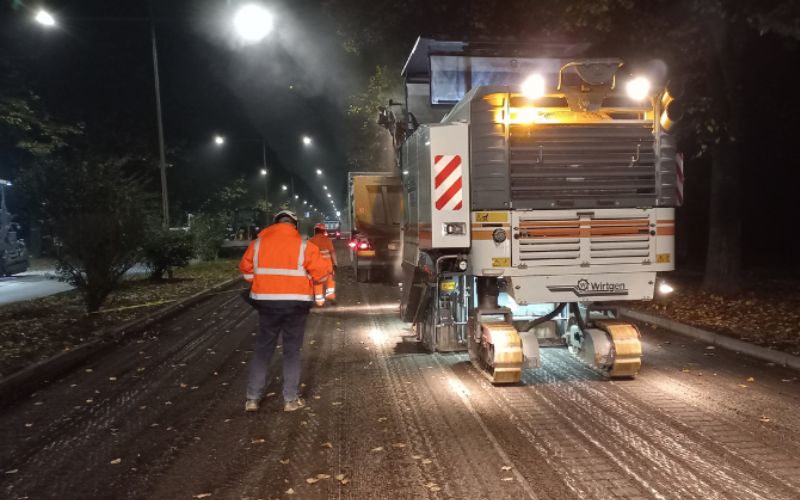 san donato lavori viale de Gasperi